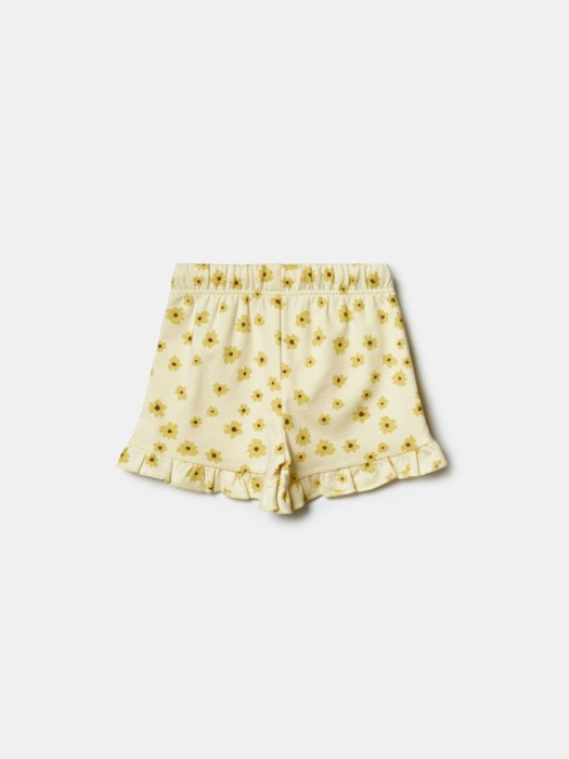 трикотажные шорты с принтом для девочек по цене 899 руб вид справа