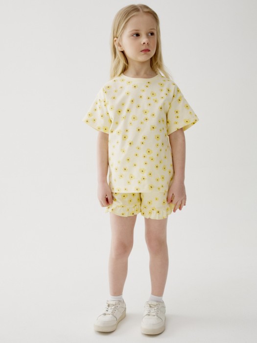 трикотажные шорты с принтом для девочек 4610517593160 фотография