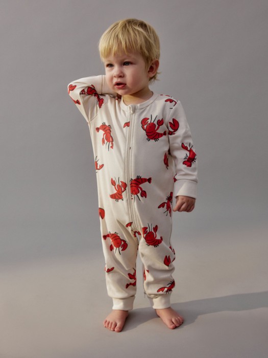 трикотажный комбинезон с принтом для малышей 4680798767529 фотография