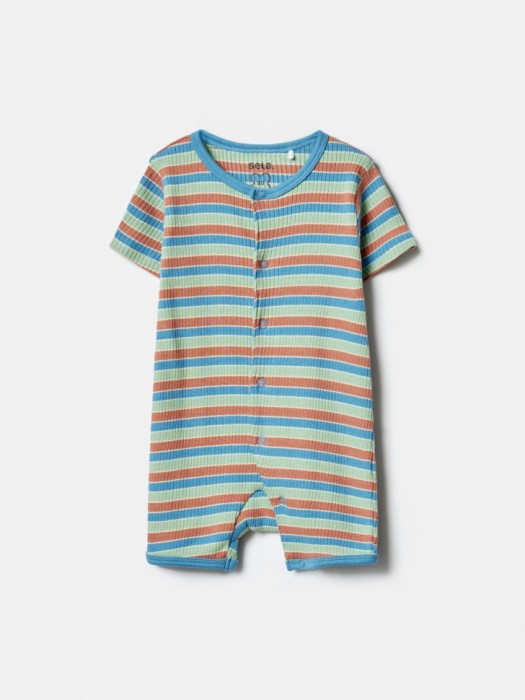 трикотажный комбинезон в полоску для малышей 4610517769602 фотография