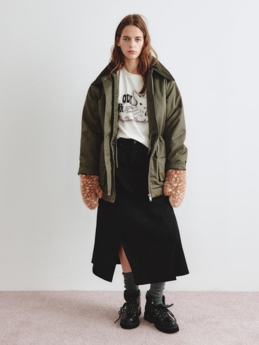 твилловая хлопковая юбка из линейки  young 4610517116239 фотография