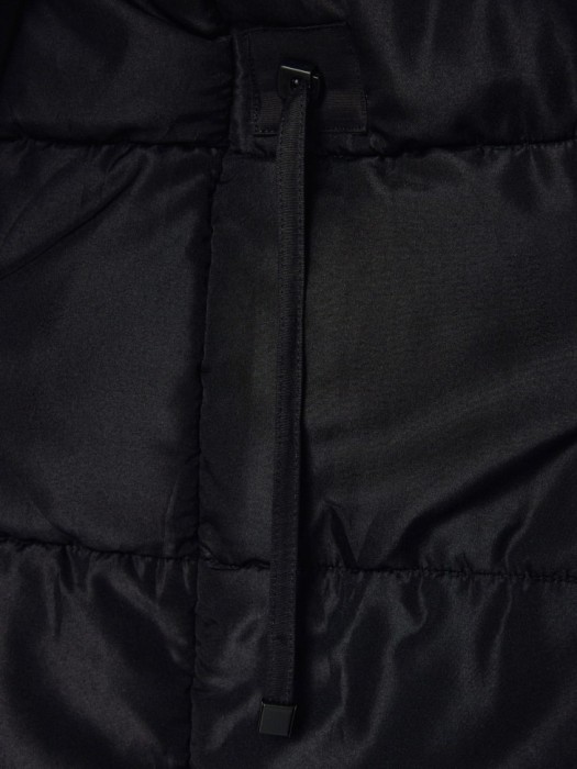 удлиненная парка из линейки  young от 16 до 18 лет с изнаночной стороны