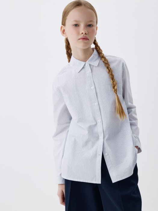 удлиненная рубашка для девочек 4680704784145 фотография