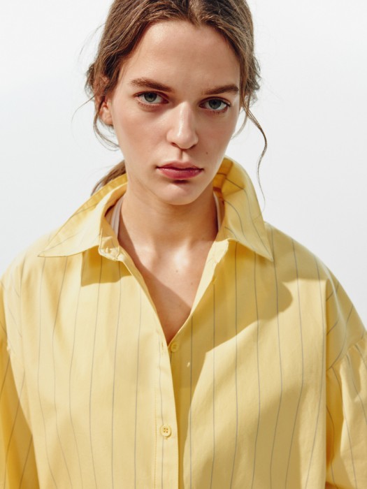 удлиненная рубашка с драпировкой из линейки  young по цене 3499 руб вид справа