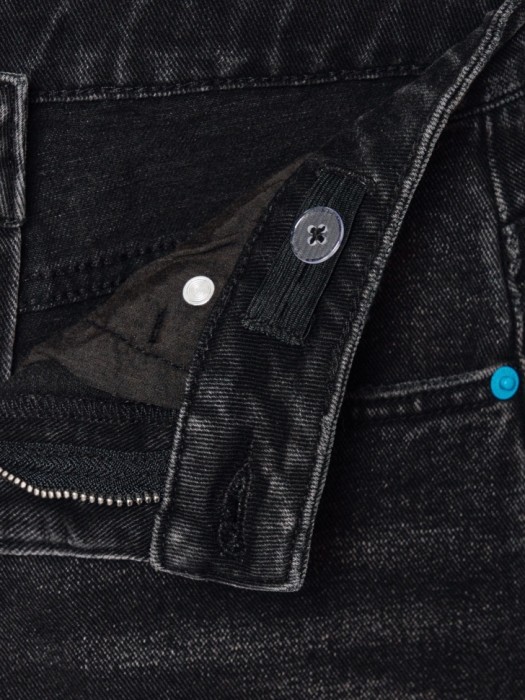 удлиненные джинсовые шорты для мальчиков универсального стиля с лицевой стороны