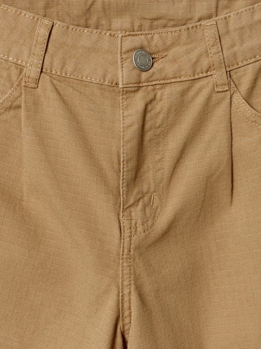 удлиненные шорты из фактурного хлопка для мальчиков по цене 2299 руб вид справа