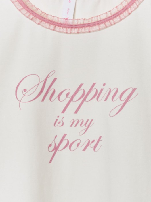 укороченная футболка из линейки  young универсального стиля с лицевой стороны