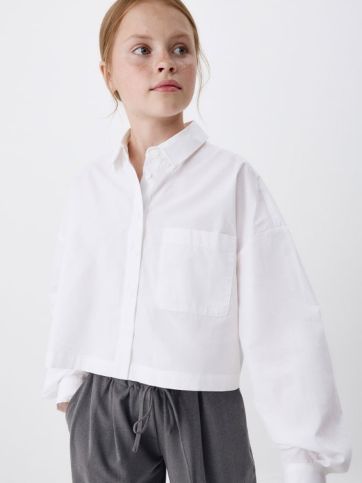 укороченная рубашка для девочек 4680704783728 фотография