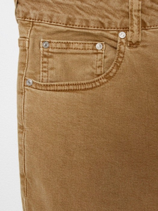 укороченные джинсы сulottes из линейки  young от 16 до 18 лет с изнаночной стороны