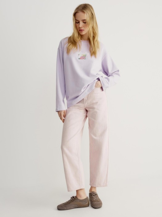 укороченные свободные джинсы зауженные к низу 4610517818188 фотография