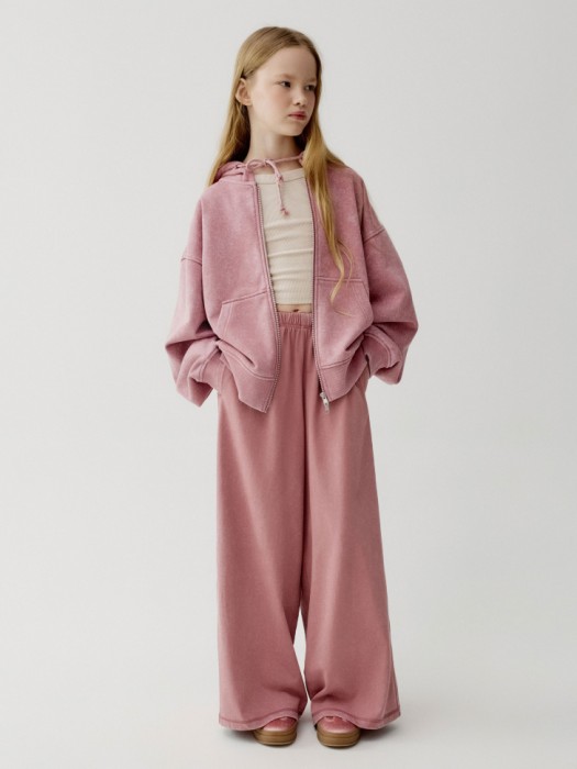 укороченный топ с эффектом стирки для девочек от бренда sela вид слева