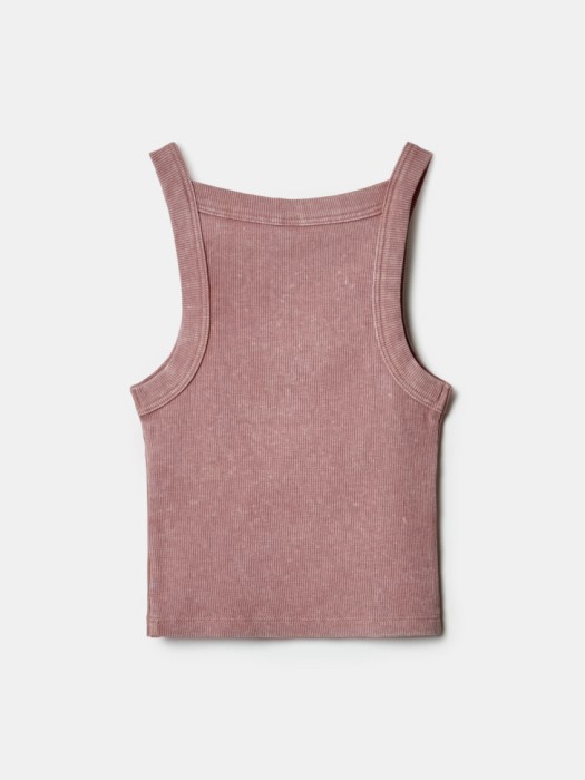 укороченный топ с эффектом стирки для девочек от бренда sela вид слева