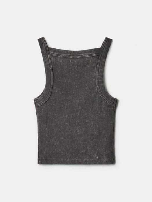 укороченный топ с эффектом стирки для девочек от бренда sela вид слева