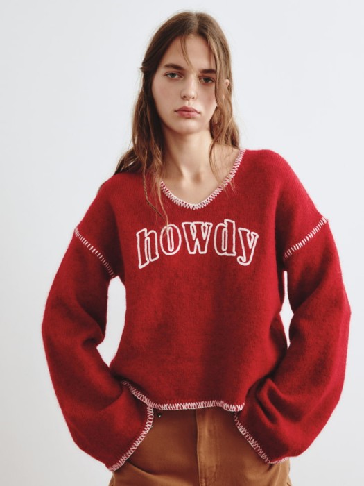 укороченный вязаный джемпер из линейки  young универсального стиля с лицевой стороны