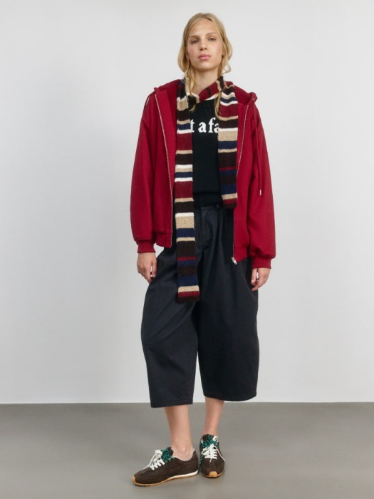 утепленная хлопковая куртка из линейки  young от бренда sela вид слева