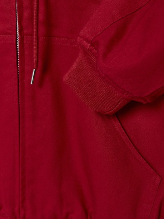 утепленная хлопковая куртка из линейки  young универсального стиля с лицевой стороны