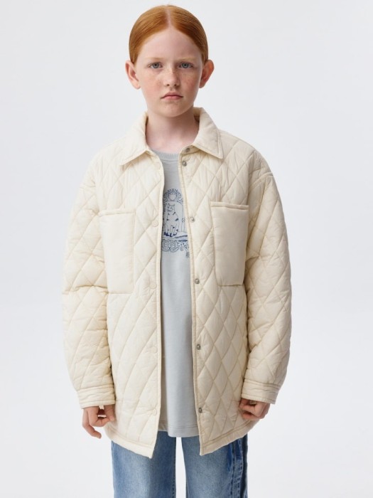 утепленная куртка-рубашка для девочек 4680704760514 фотография