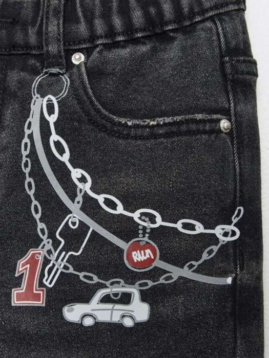 утепленные джинсы для мальчиков из россии вид сбоку