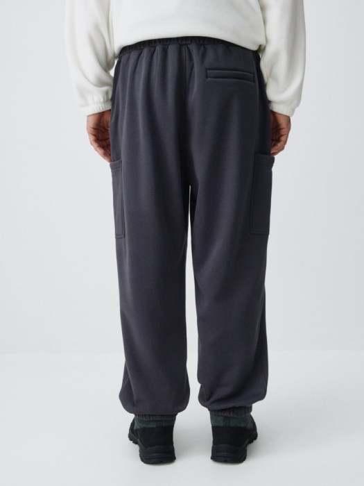 утепленные джоггеры карго по цене 1599 руб вид справа