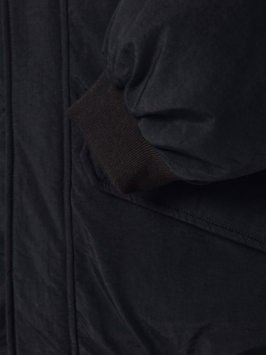 утепленный бомбер оверсайз детский для детского возраста с изнаночной стороны