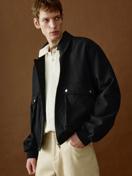 утепленный бомбер с накладными карманами 4610517475268 фотография