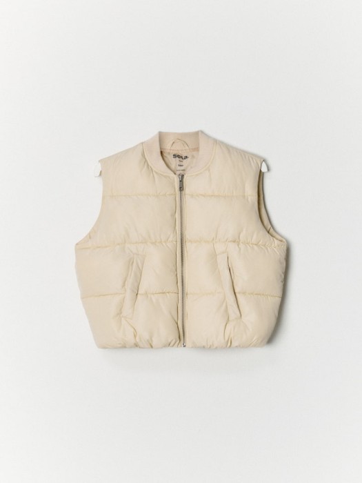 утепленный дутый жилет для девочек 4680704294323 фотография