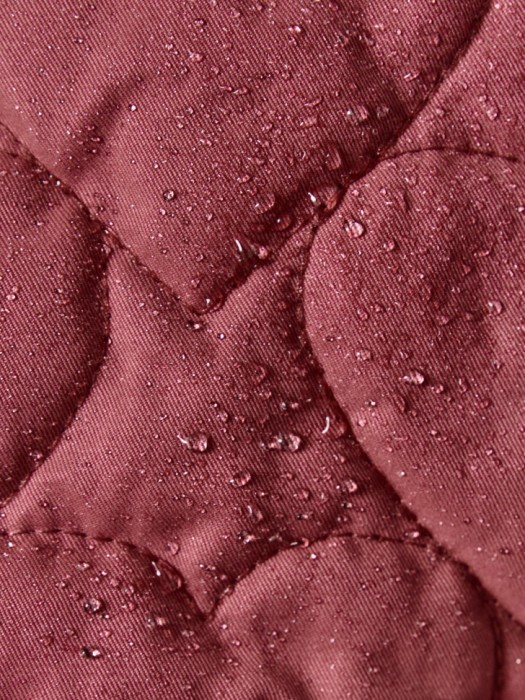 утепленный стеганый жилет для девочек из синтепона спереди