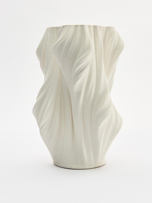 ваза из керамики с рельефным узором 4610517250599 фотография