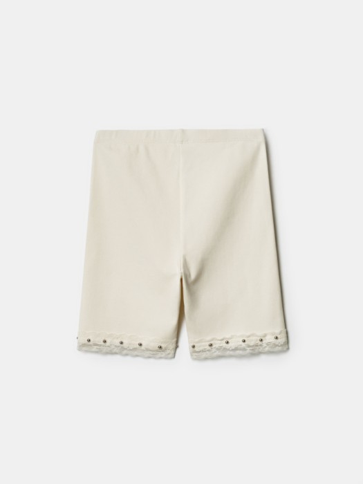 велосипедки с кружевом для девочек по цене 999 руб вид справа