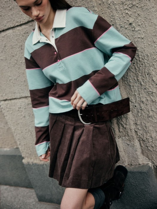 вельветовая мини юбка из линейки  young 4680798495019 фотография