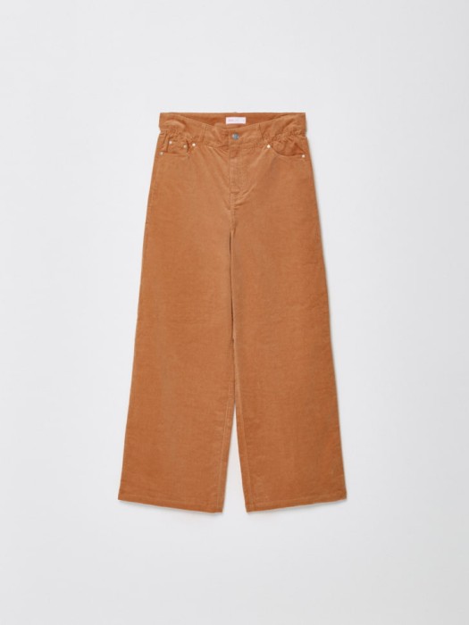 вельветовые брюки из линейки  young из хлопка спереди