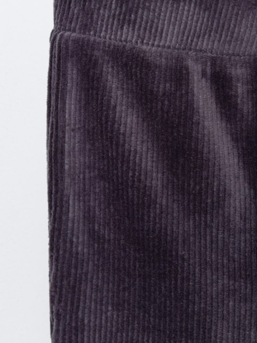 вельветовые леггинсы в рубчик для девочек из россии вид сбоку