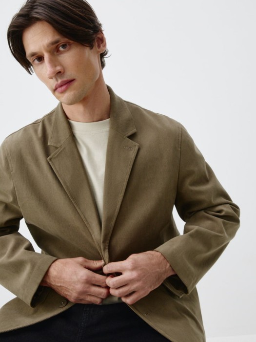 вельветовый пиджак прямого кроя 4680798705668 фотография