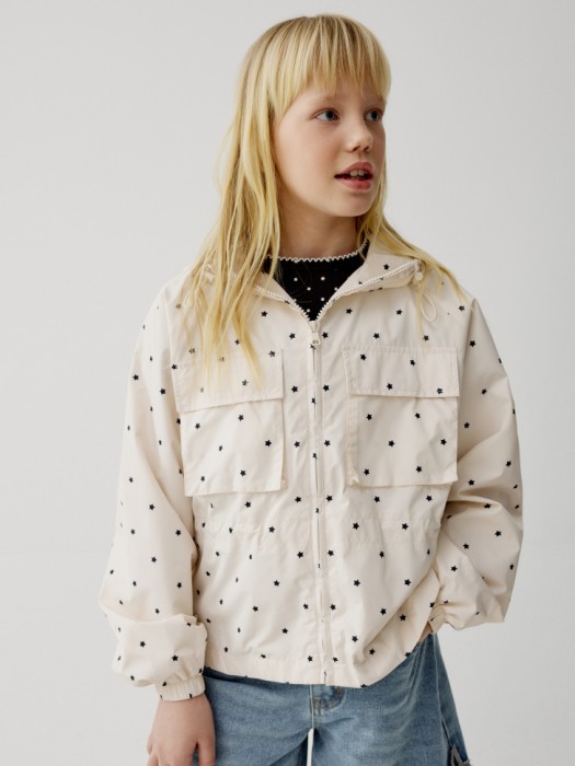 ветровка c принтом для девочек 4610517563354 фотография