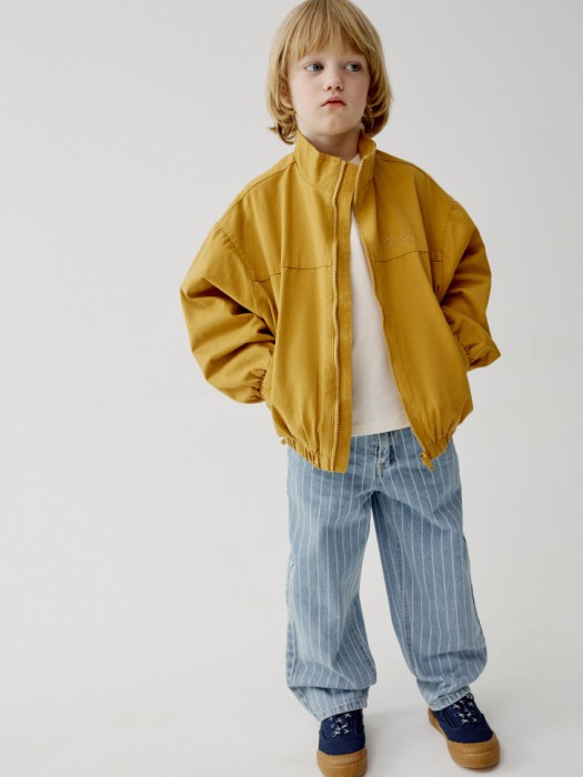 ветровка из хлопкового твила для мальчиков от бренда sela вид слева