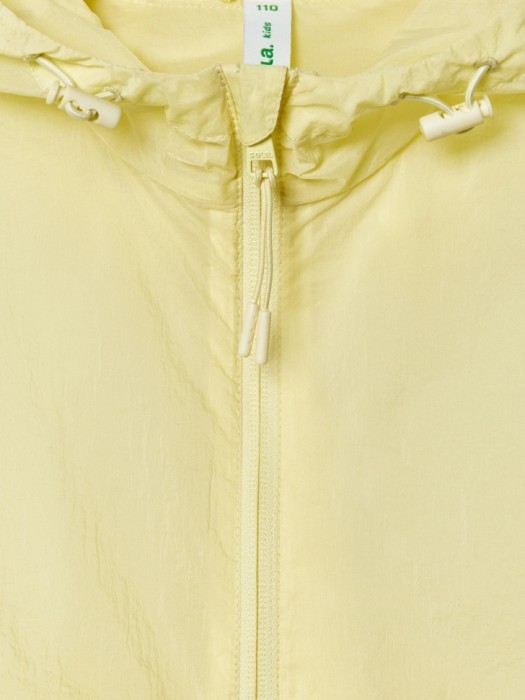 ветровка из полупрозрачного нейлона для мальчиков универсального стиля с лицевой стороны