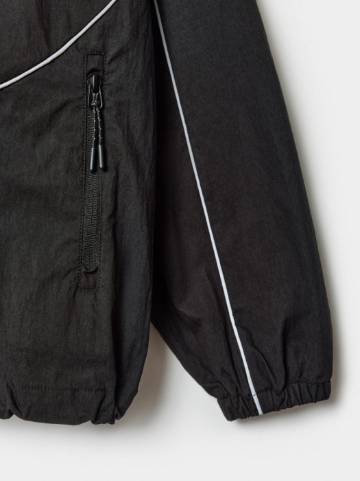 ветровка из смесового хлопка для мальчиков из хлопка спереди