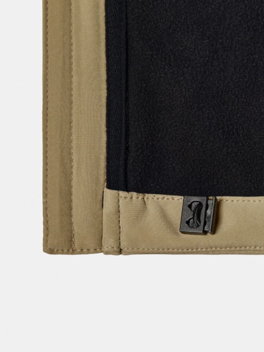 ветровка из softshell на флисе для мальчиков для детского возраста с изнаночной стороны