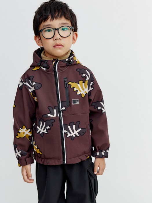 ветровка из softshell на флисе для мальчиков 4640611034986 фотография