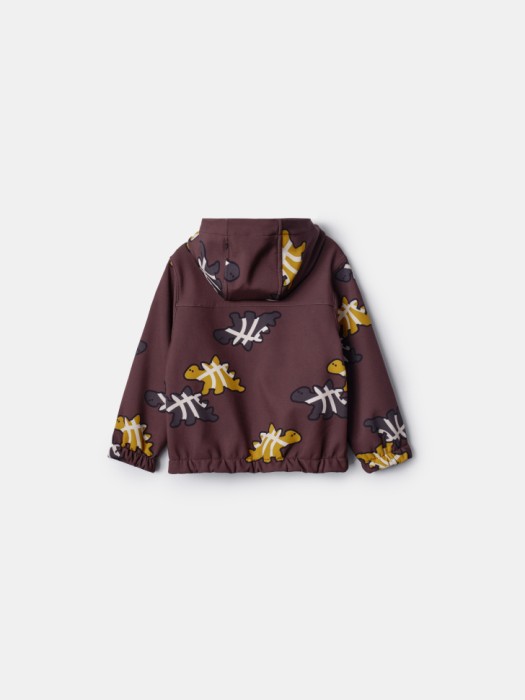 ветровка из softshell на флисе для мальчиков из россии вид сбоку