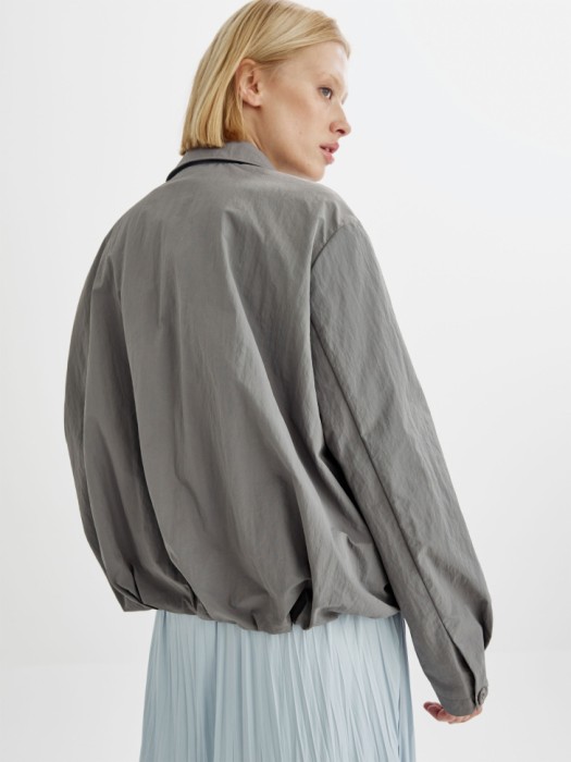 ветровка из жатой ткани с водоотталкивающей пропиткой по цене 5599 руб вид справа