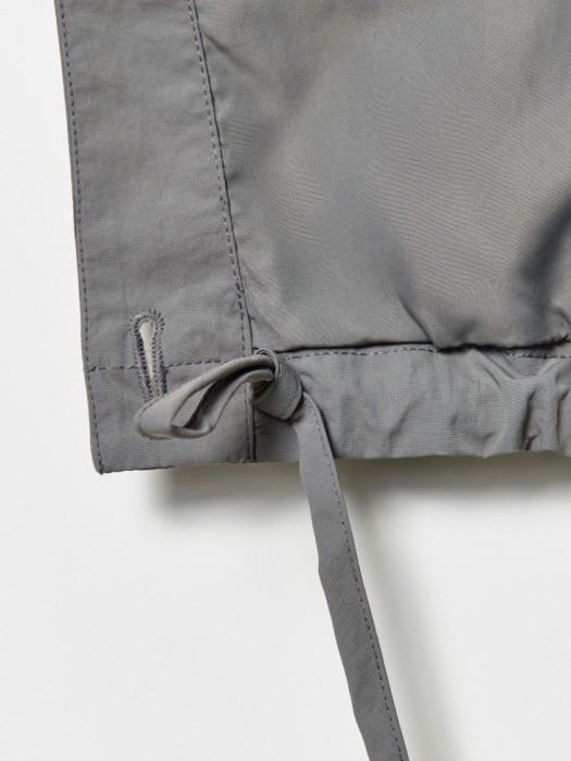 ветровка из жатой ткани с водоотталкивающей пропиткой универсального стиля с лицевой стороны