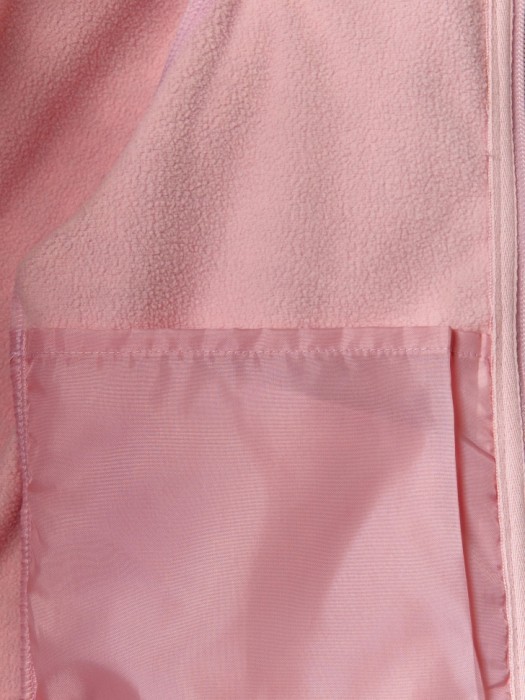 ветровка softshell на флисе для девочек универсального стиля с лицевой стороны