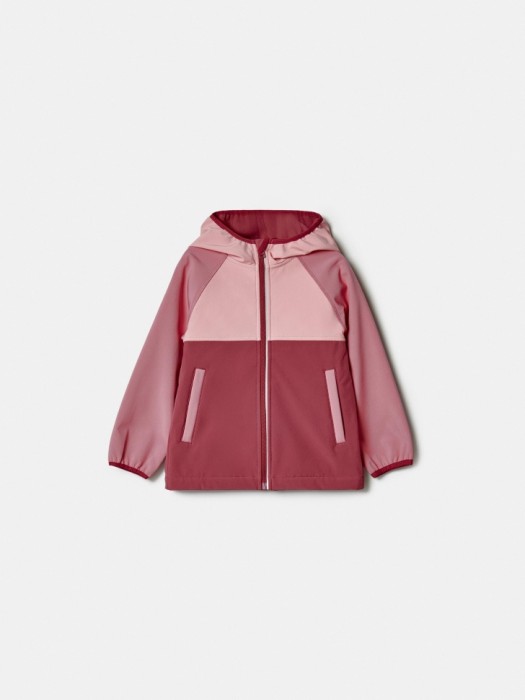 ветровка softshell на флисе для девочек по цене 1999 руб вид справа