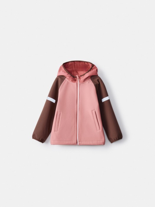 ветровка softshell на флисе для девочек 4640611037314 фотография