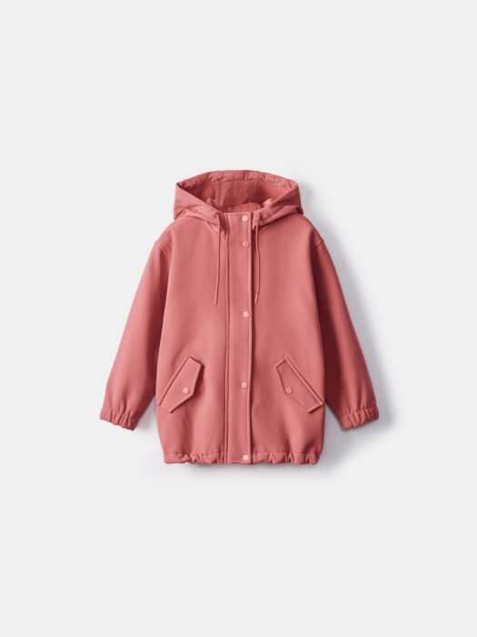 ветровка softshell на флисе для девочек по цене 2499 руб вид справа