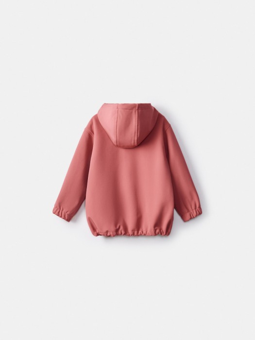 ветровка softshell на флисе для девочек из россии вид сбоку