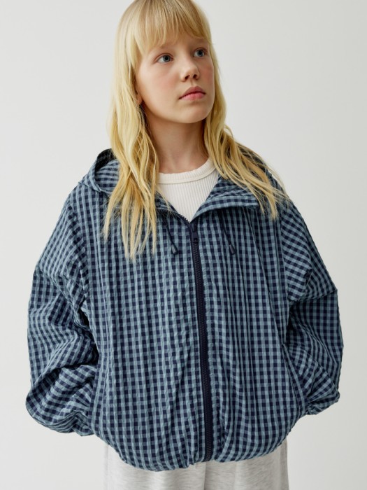 ветровка в клетку для девочек 4610517473073 фотография