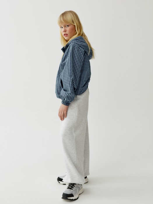 ветровка в клетку для девочек по цене 3299 руб вид справа