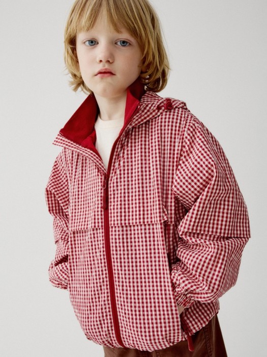 ветровка в клетку для мальчиков 4610517472939 фотография